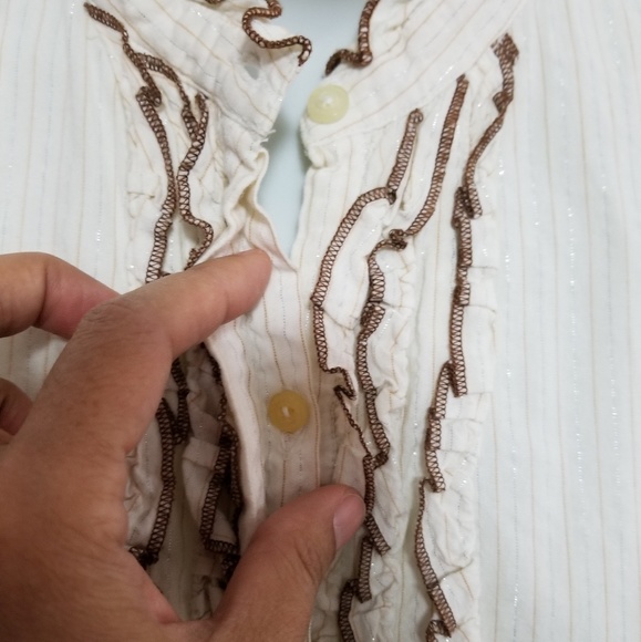 Bench white button up blouse - Picture 4 of 7